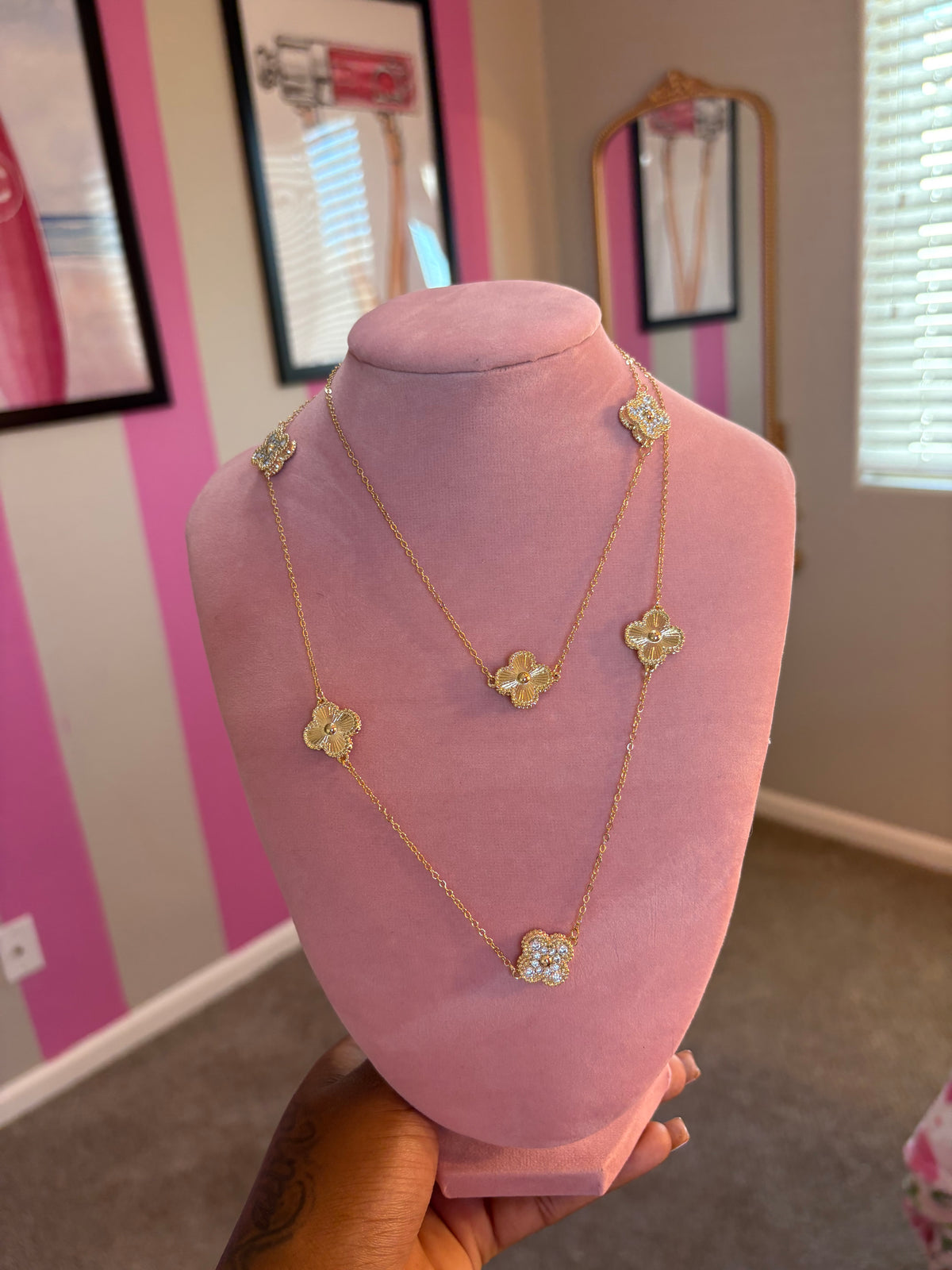 Clover necklace