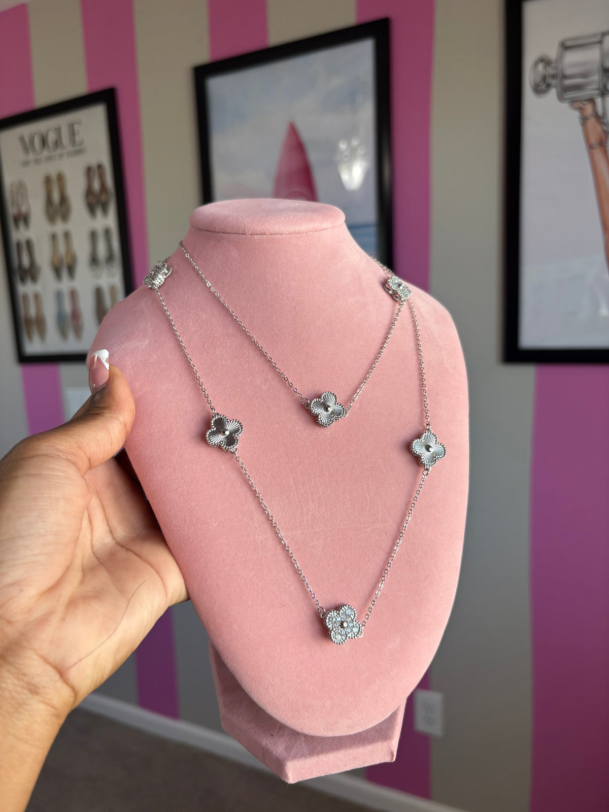 Clover necklace